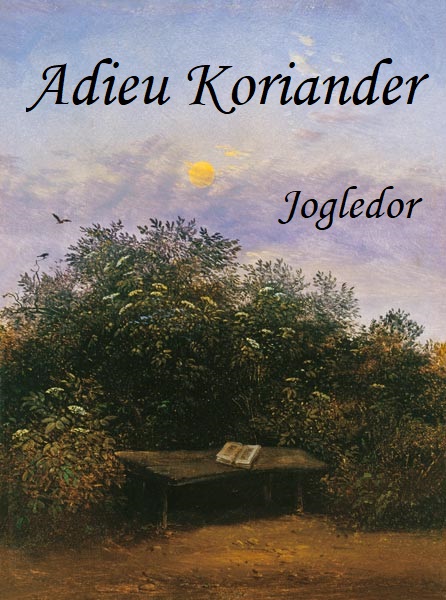 boekomslag Adieu Koriander